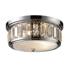 2-Light Flush Mount