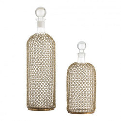 Drexel Decanters, Set of 2