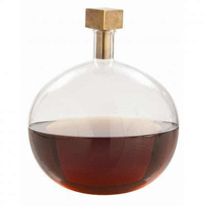 Edgar Cube Stopper Decanter