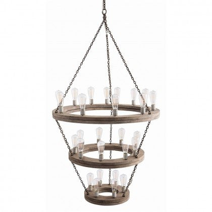 Geoffrey Three Tier Chandelier