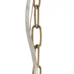 3' Polished Brass Chain 2
