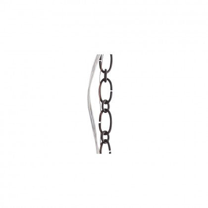 3' Black Iron Chain