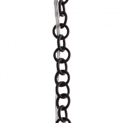 3' Blackened Iron Chain