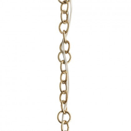 3' Polished Brass Chain 3