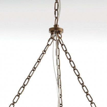 3' Antique Brass Chain 5