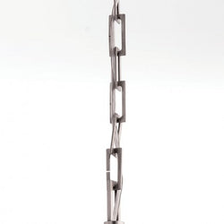 3' Square Vintage Silver Chain