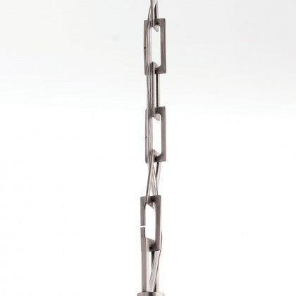 3' Square Vintage Silver Chain