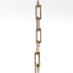 3' Square Antique Brass Chain