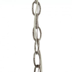 3' Chain - Pewter Leaf