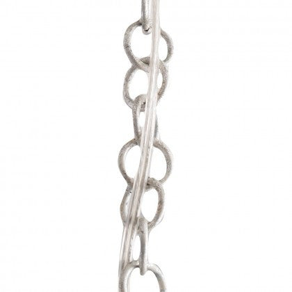 3' Chain - Silver Leaf