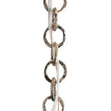 3' Chain -Burnished Silver