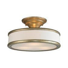 Clarkton 3-Light Semi Flush Mount