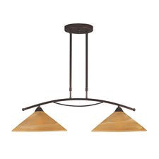Collage 2-Light Kitchen Island Pendant