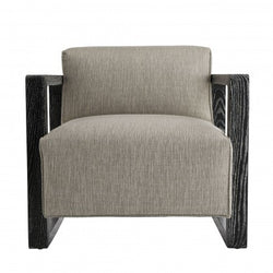 Duran Chair Fossil Tweed Black Cerused
