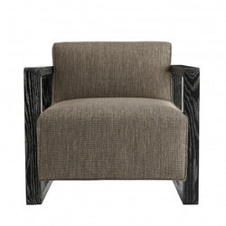 Duran Chair Pebble Tweed Black Cerused