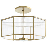 Octagon Candelabra Chandelier