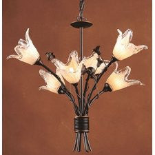 Fioritura 6-Light Shaded Chandelier