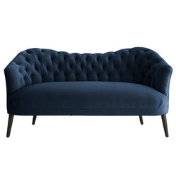 Marlee Indigo Velvet Sofa