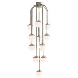 Opal Glass Chandelier