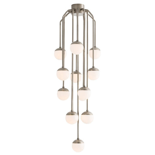 Opal Glass Chandelier