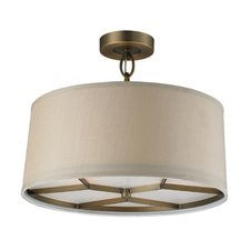 Vuelta 3-Light Drum Pendant